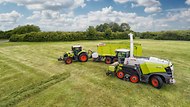 JAGUAR 900 LRC HRC CLAAS POWER SYSTEMS TERRA TRAC CARGOS 8000